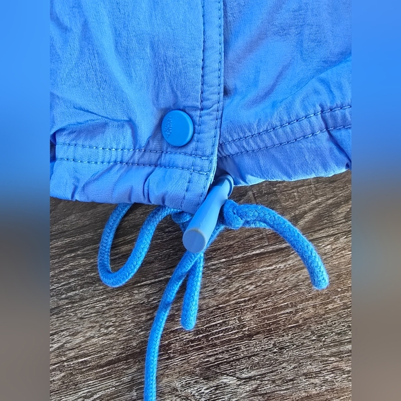 FP MOVEMENT Off the Bleachers Coaches Jacket Medium in Sapphire - Picture 3 of 8